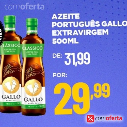 Azeite Gallo Português Extra Virgem 500ml