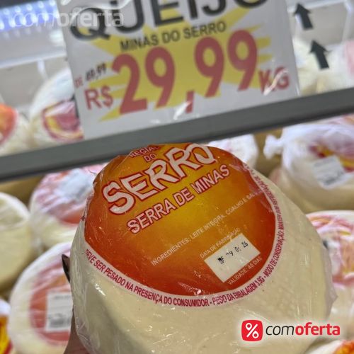 Queijo Minas Serro - Kg