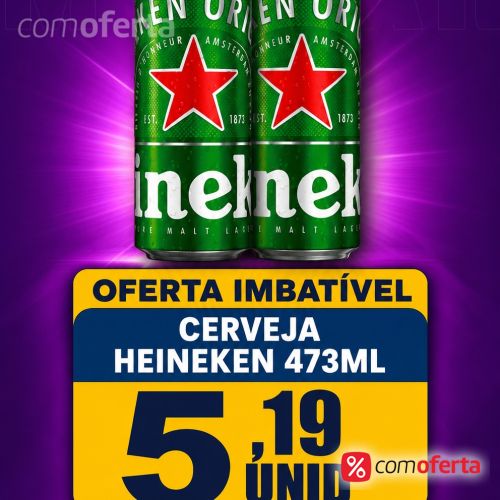 Cerveja Heineken 473ml - Latão