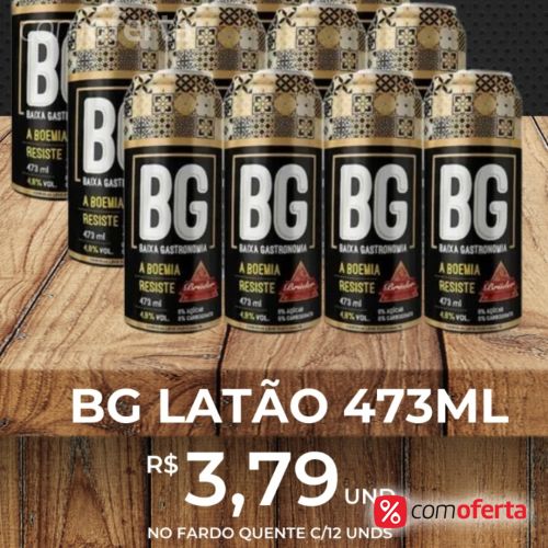 Cerveja Bruder Baixa Gastronomia 473ml - Latão