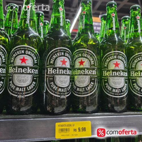Cerveja Heineken 600ml Garrafa