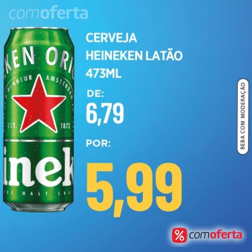 Cerveja Heineken 473ml - Latão