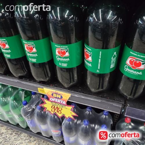 Refrigerante Antarctica Guaraná Garrafa 3 L