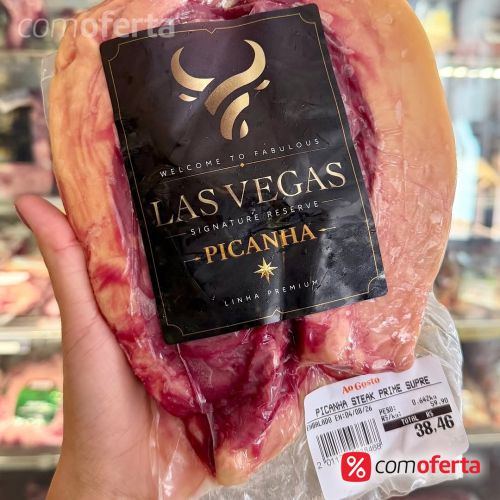 Picanha Bovina Fatiada Steak - Kg