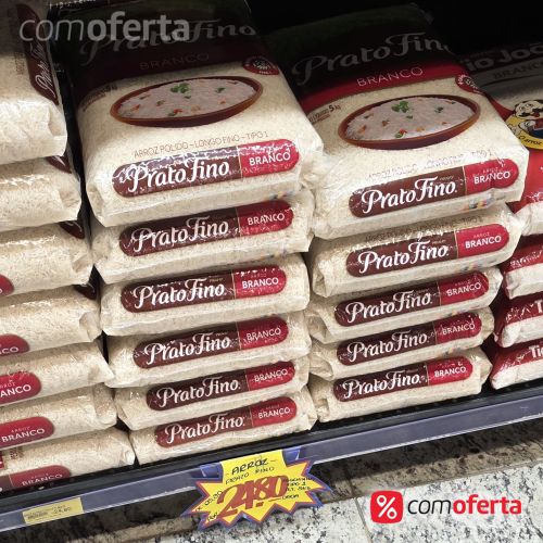 Arroz Branco Prato Fino Tipo 1 - 5kg