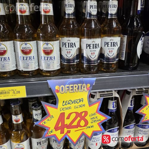 Cerveja Petra Ultra 69k.- 275ml
