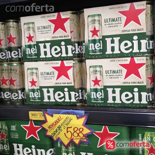Cerveja Heineken Ultimate sem Glúten 350ml Lata