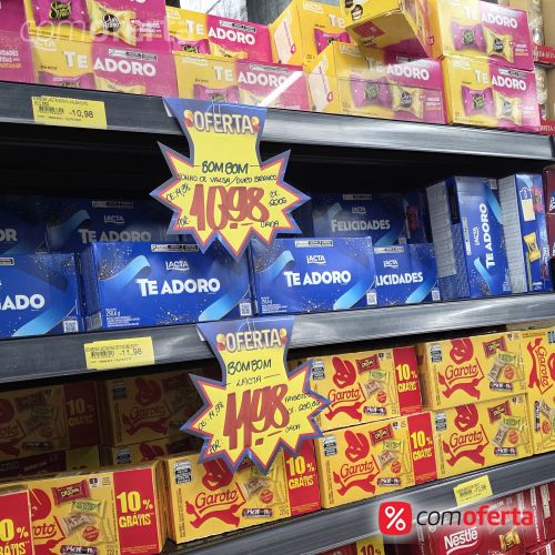 Caixa de Bombons Lacta Favoritos Sortidos 250,6g
