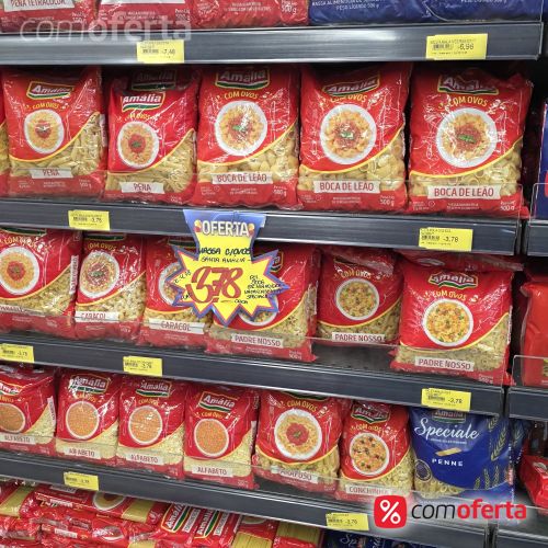Macarrão Com Ovos Santa Amália 500g