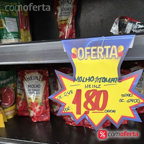 Molho De Tomate Heinz 240g