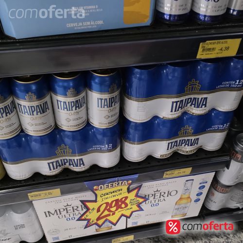Cerveja Itaipava Zero 350ml