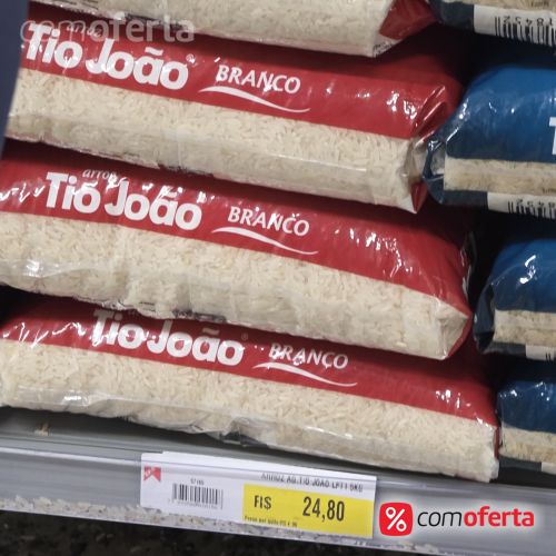 Arroz Branco Tio João Tipo 1 - 5kg