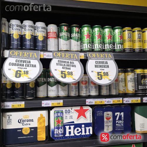 Cerveja Heineken 473ml - Latão