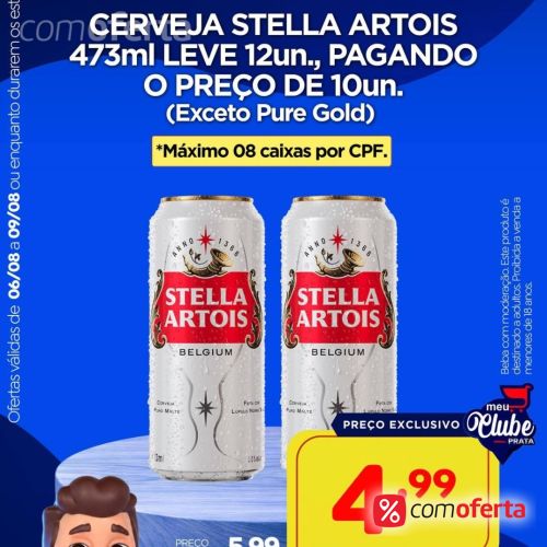 Cerveja Stella Artois 473ml - Latão