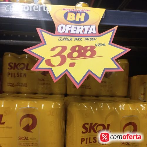 Cerveja Skol 473ml - Latão