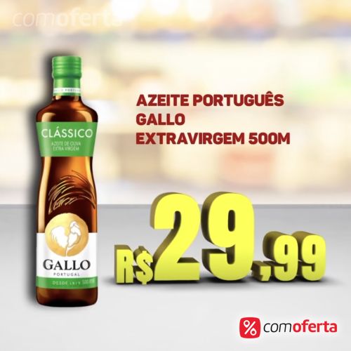Azeite Gallo Português Extra Virgem 500ml