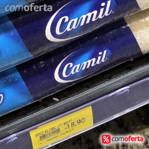 Arroz Branco Camil Tipo 1- 5kg