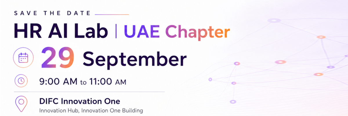 HR AI Lab - 29th Sept. 2026 Event banner
