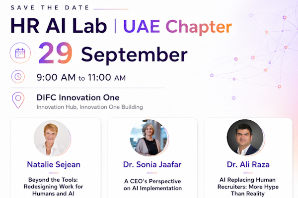 HR AI Lab - 29th Sept. 2026 Event banner for small screens