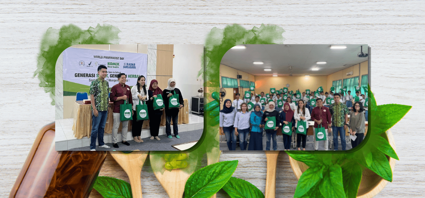 PT Bintang Toedjoe through Komix Herbal Holds Talkshow Goes to School Generasi Sehat, Generasi Herbal in Surabaya