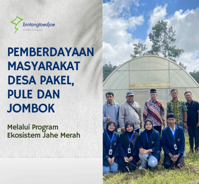 Community Empowerment of Pakel Village, Pule Village and Jombok Village through the Red Ginger Ecosystem program