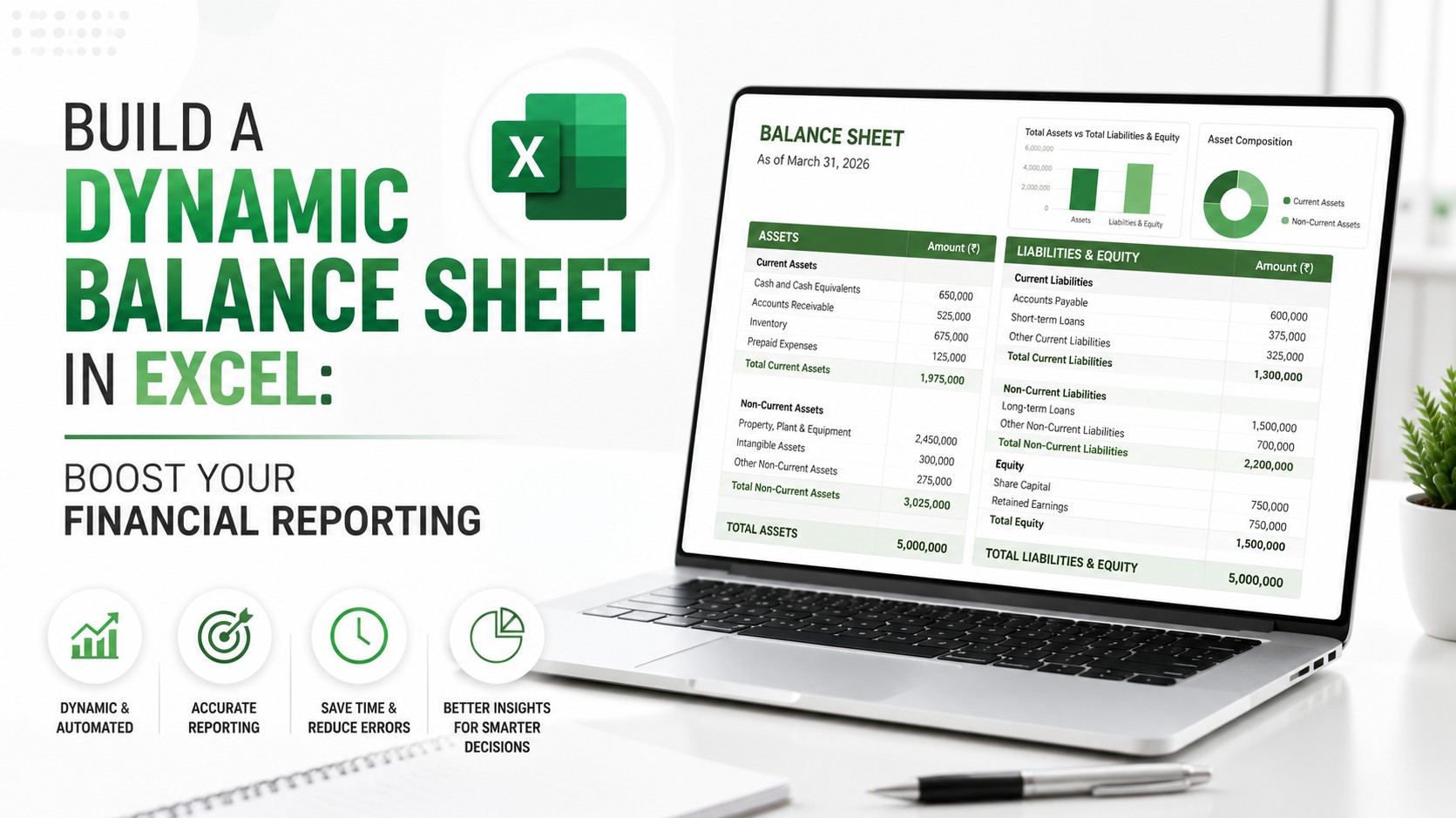 Build a Dynamic Balance Sheet in Excel: Boost Your Financial Reporting