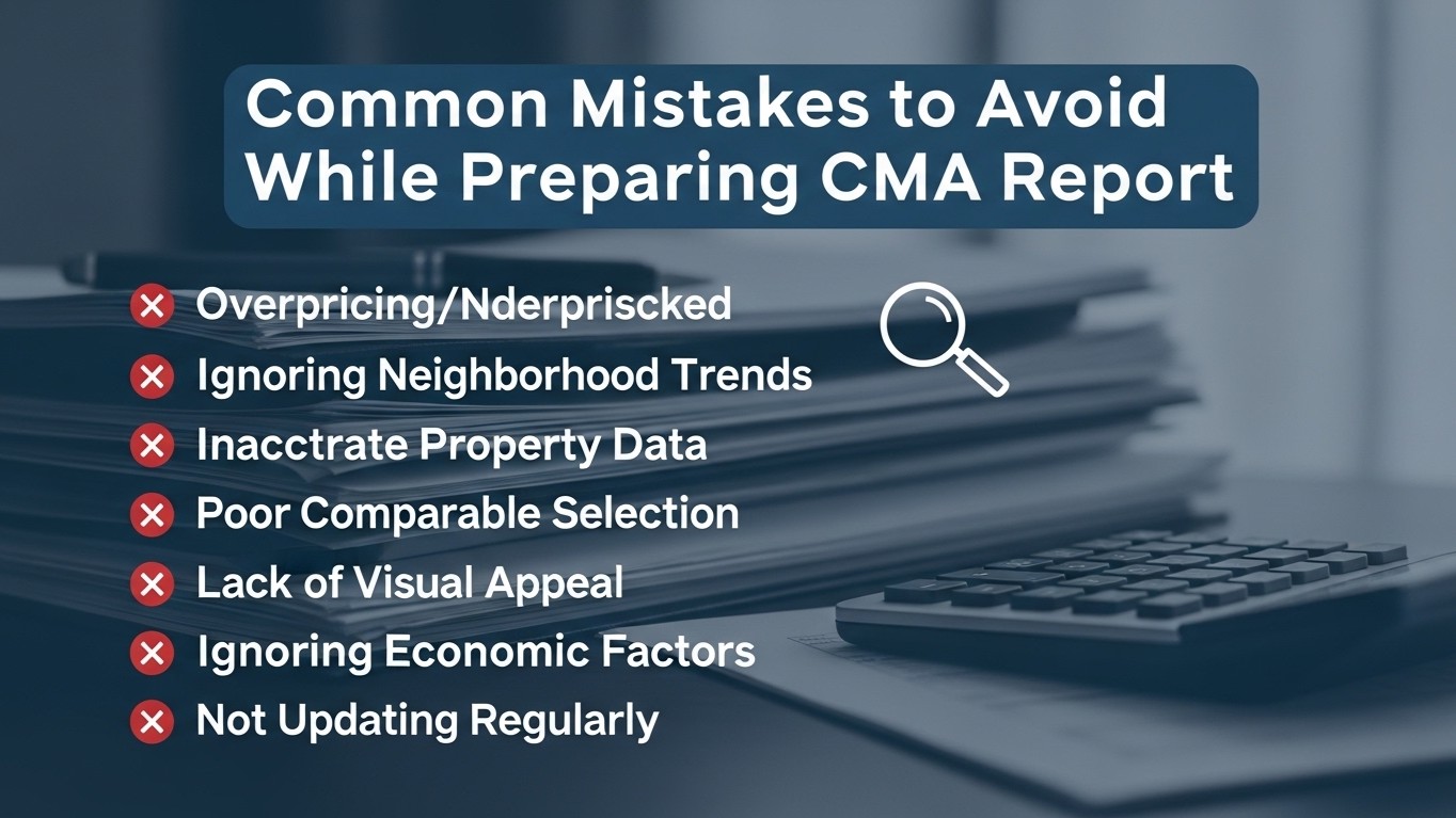 Common Mistakes to Avoid While Preparing CMA Report