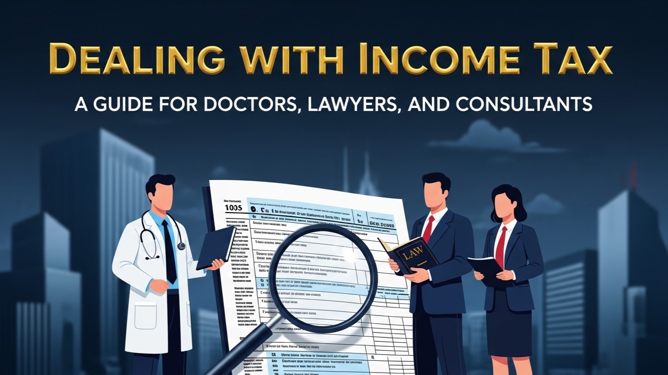 Dealing with Income Tax: A Guide for Doctors, Lawyers, and Consultants