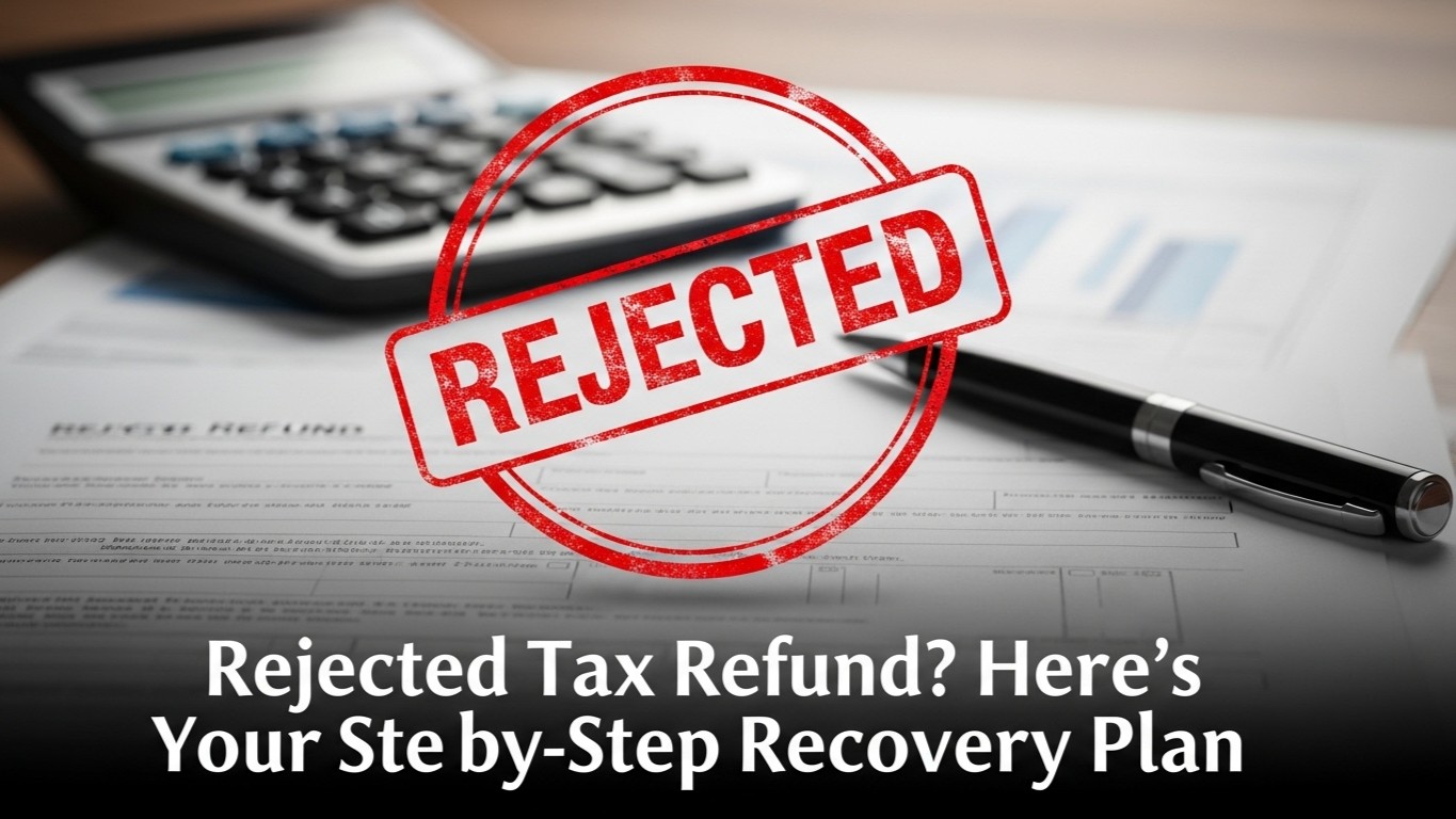 Rejected Tax Refund? Here's Your Step-by-Step Recovery Plan