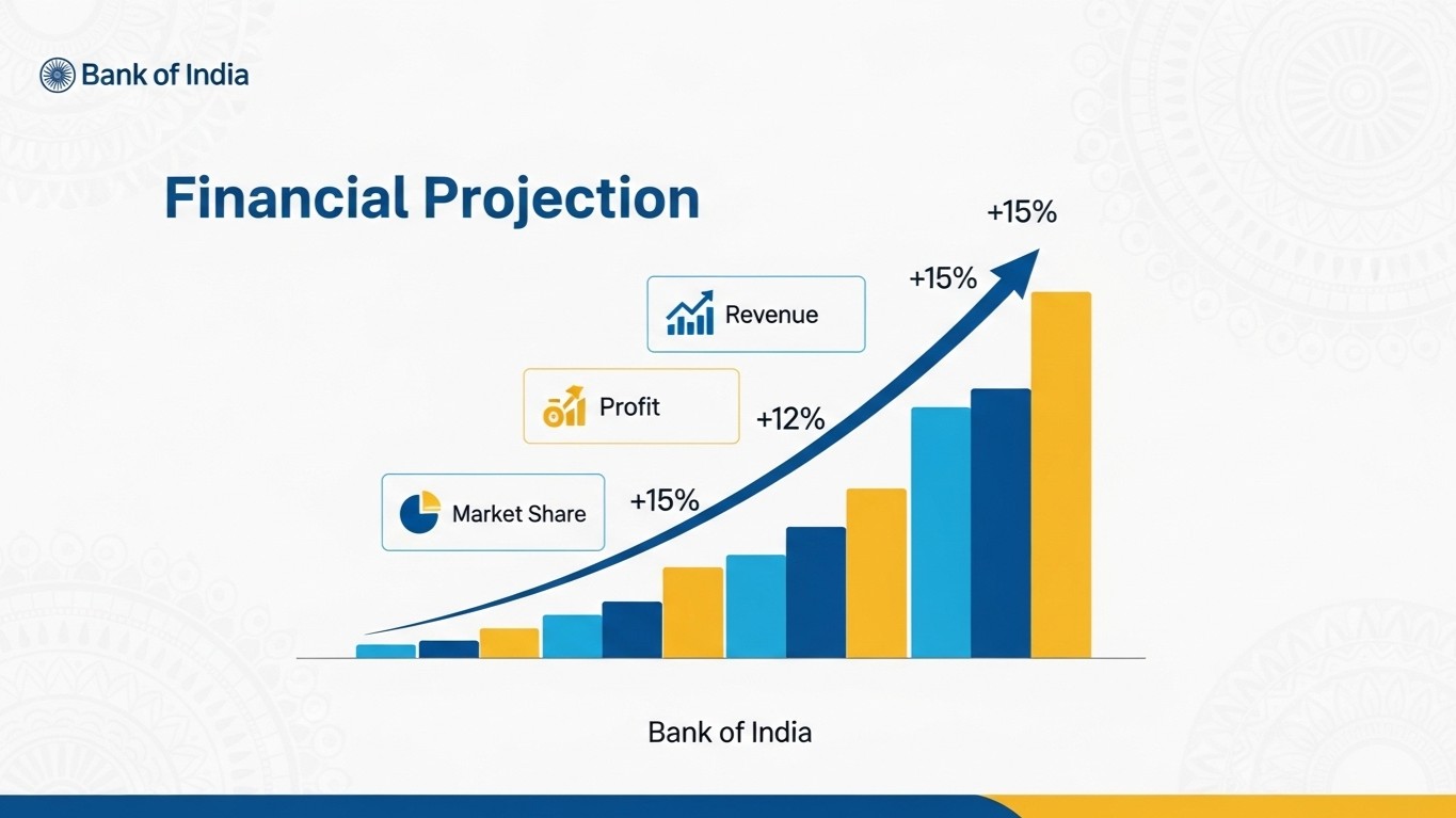 Bank of India Financial Projection Format