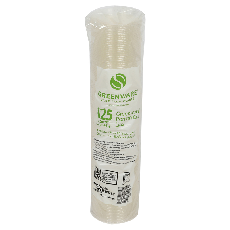 FK Greenware 3.25/4oz Portion Cup Lid