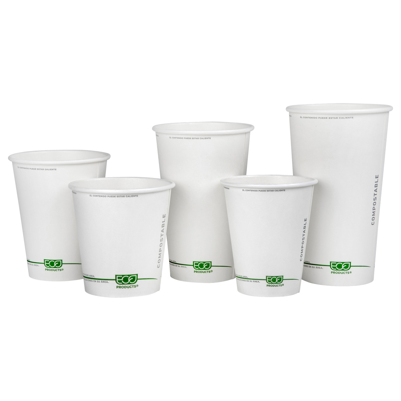 GreenStripe Renewable & Compostable Hot Cups - 10 oz. — view 5