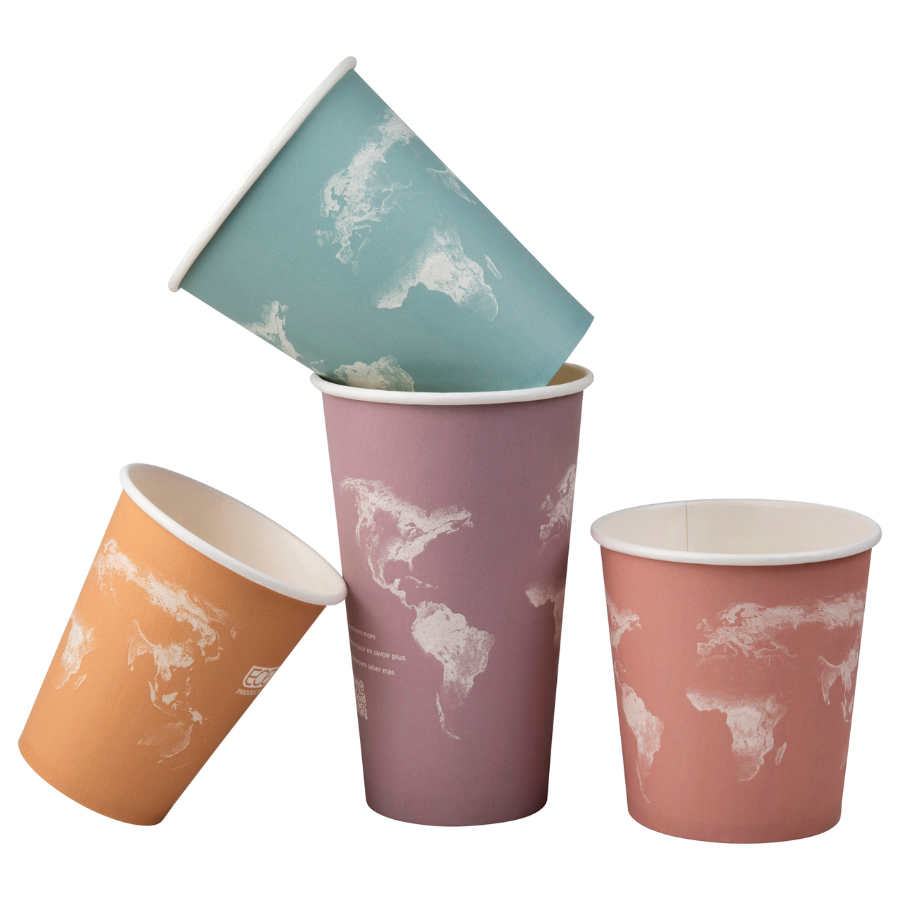 World Art Renewable & Compostable Hot Cups - 16 oz. — view 5