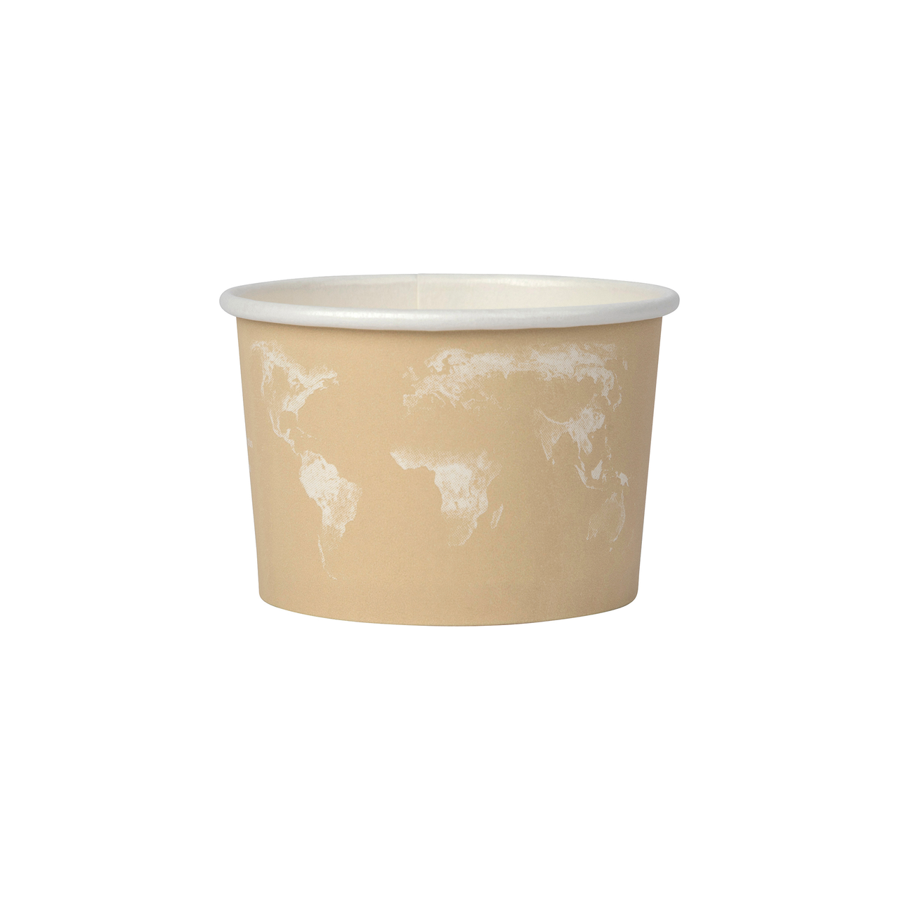 World Art Renewable & Compostable Paper Food Container - 4oz.