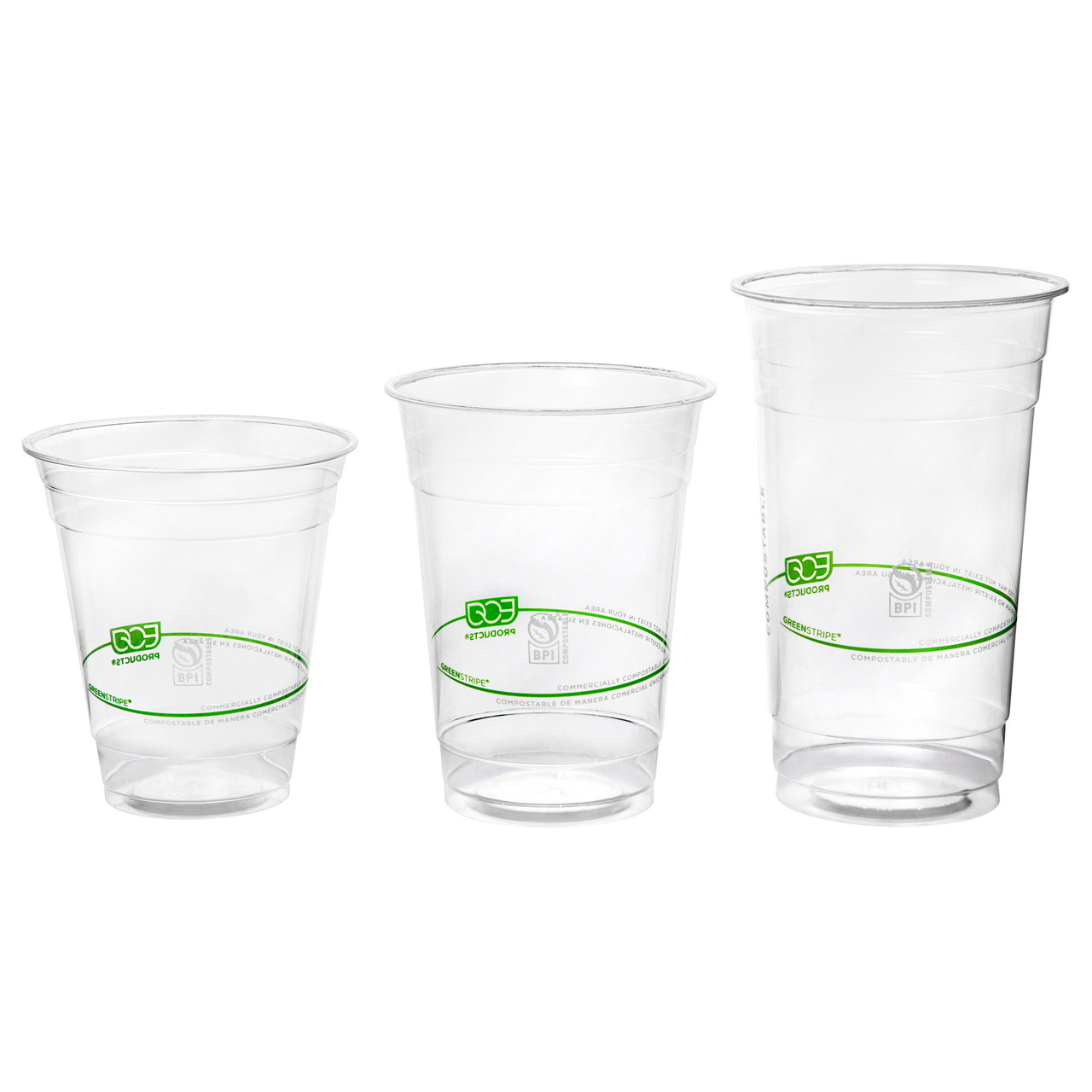 GreenStripe Renewable & Compostable Cold Cups - 20oz. — view 4