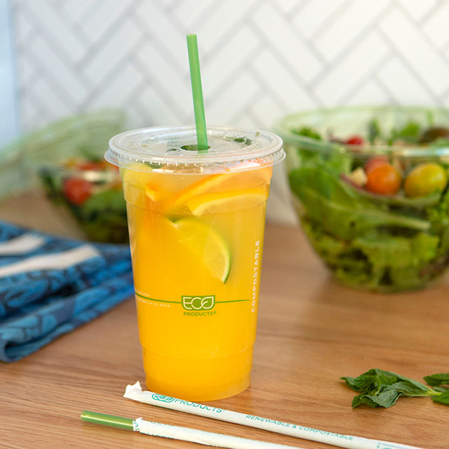 GreenStripe Renewable & Compostable Cold Cups - 20oz. — view 5