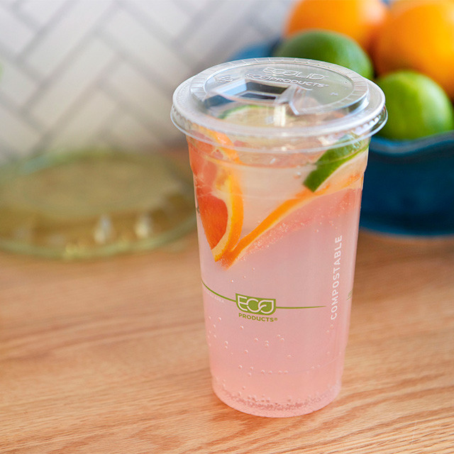 GreenStripe Renewable & Compostable Cold Cups - 24oz. — view 3