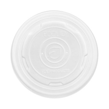 EcoLid Renewable & Compostable Food Container Lids, Fits 12,16, 32oz sizes