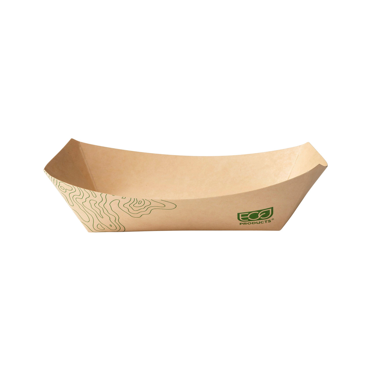 Eco Products 1lb Paper Food Tray, FSC BPI Cert — view 2