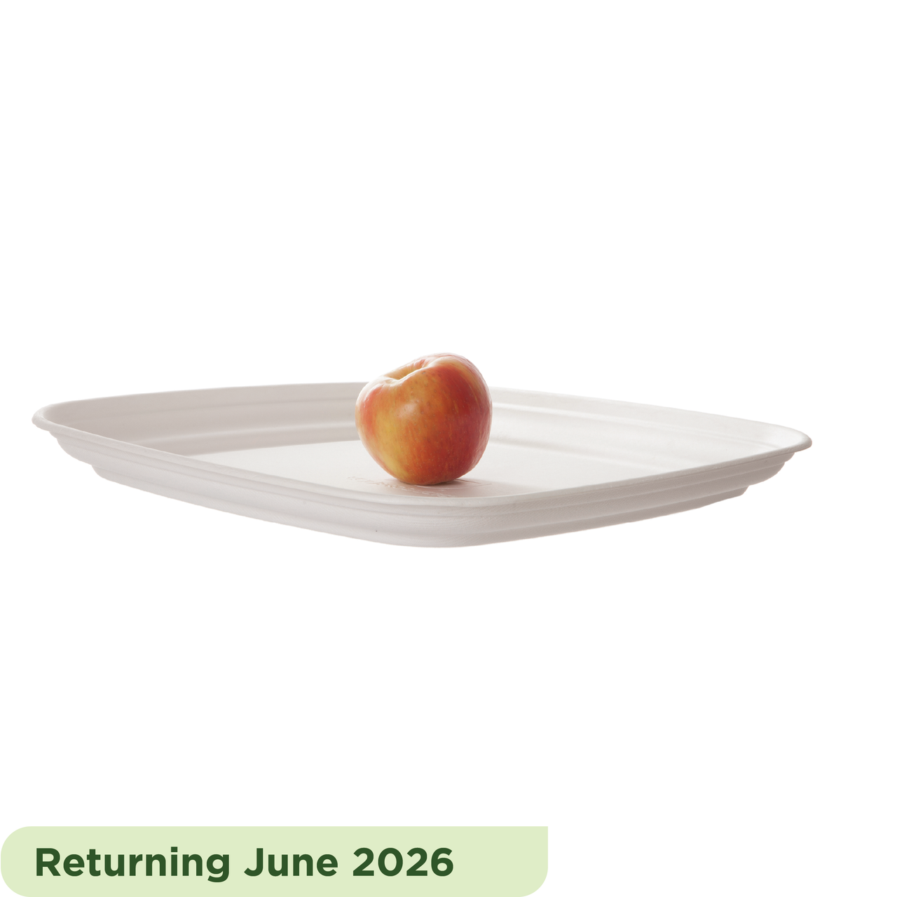 Vanguard™ Regalia™ Renewable & Compostable Sugarcane Trays – 14in