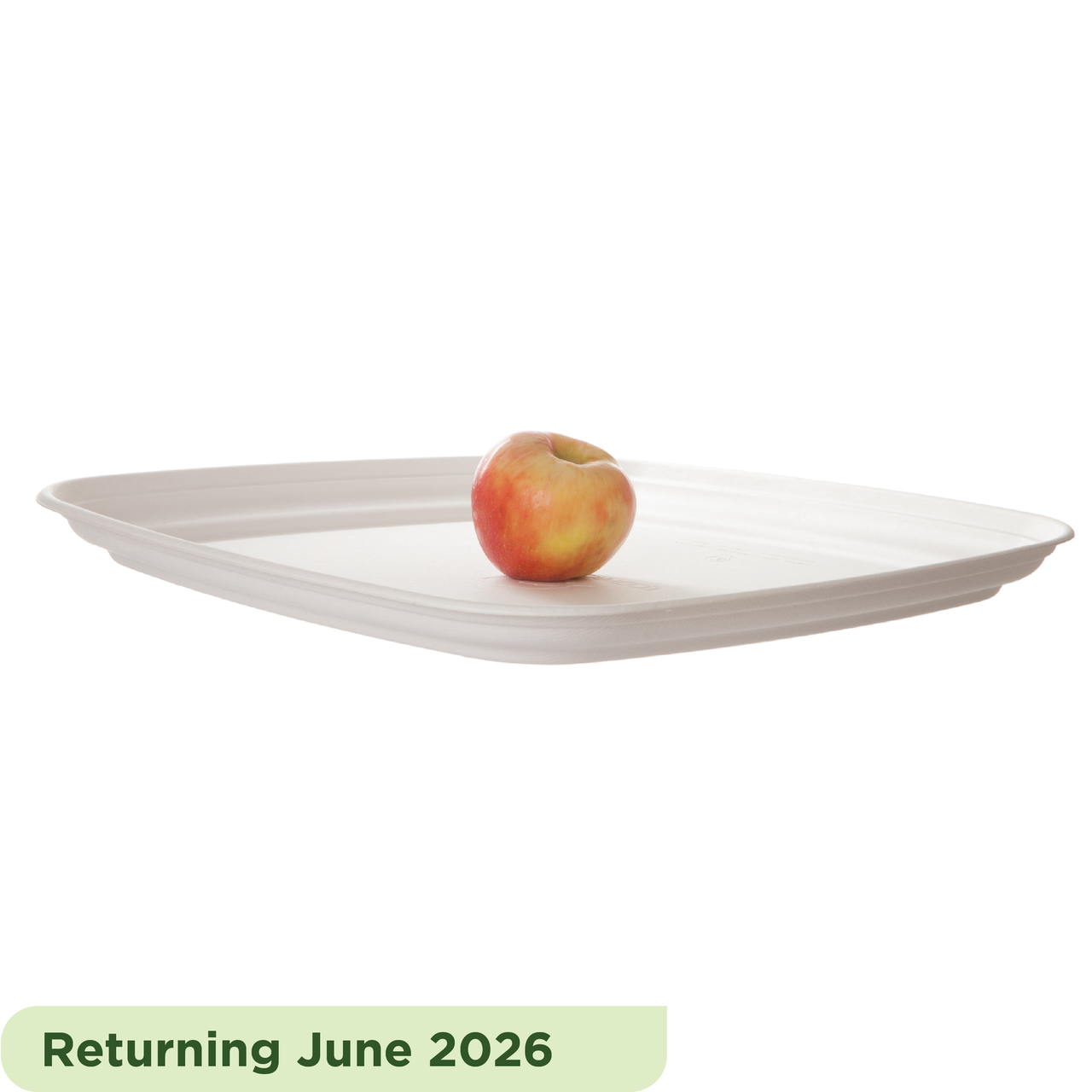 Vanguard™ Regalia™ Renewable & Compostable Sugarcane Trays – 16in