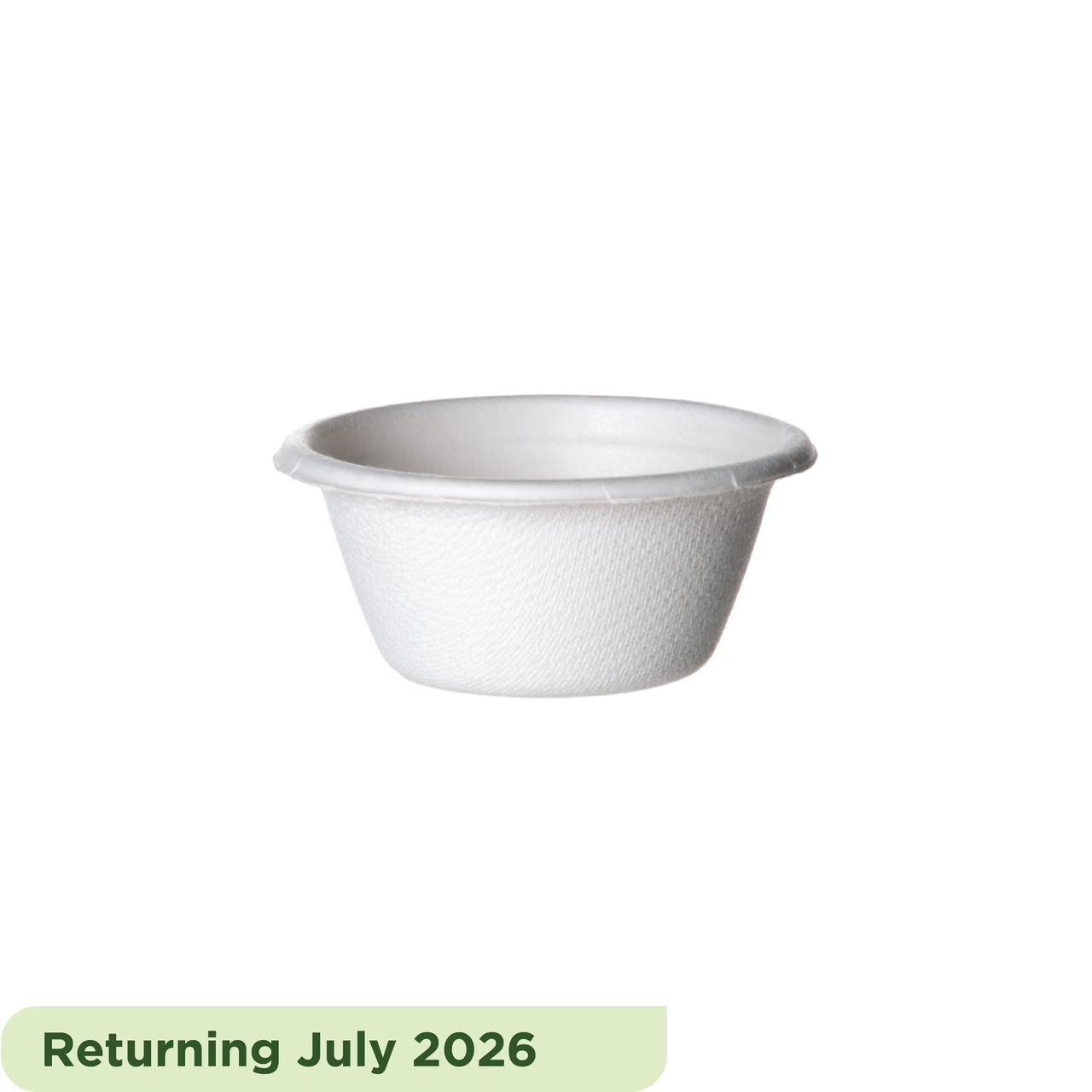 Vanguardª Renewable & Compostable Sugarcane Portion Cups - 2oz.
