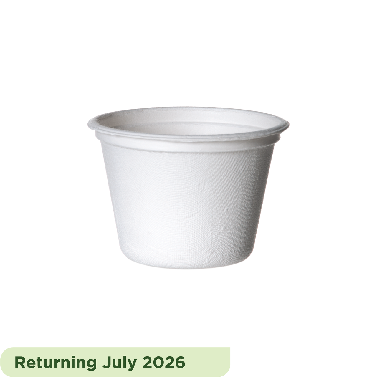 Vanguardª Renewable & Compostable Sugarcane Portion Cups - 4oz.