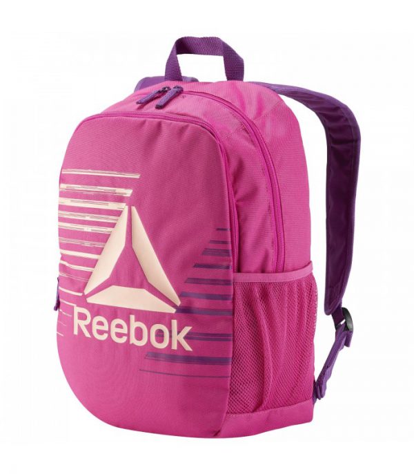 mochila reebok rosa