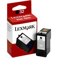 CARTUCHO LEXMARK #32 NEGRO (18C0032) ESTANDAR