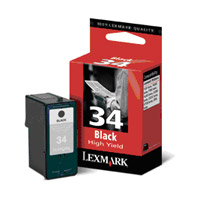 CARTUCHO LEXMARK NEGRO #34 ALTO RENDIMIENTO