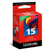 CARTUCHO LEXMARK TRICOLOR # 15 (18C2110)