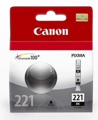 CARTUCHO CANON CLI-221 NEGRO IP3600, IP4600, MP540
