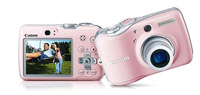 CAMARA CANON POWERSHOT E1, 10 MP, LCD 2.5 , ROSA