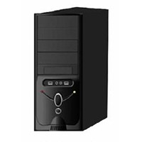 GABINETE ATX 619SA NEGRO 420 W 24+4 PINES SATA